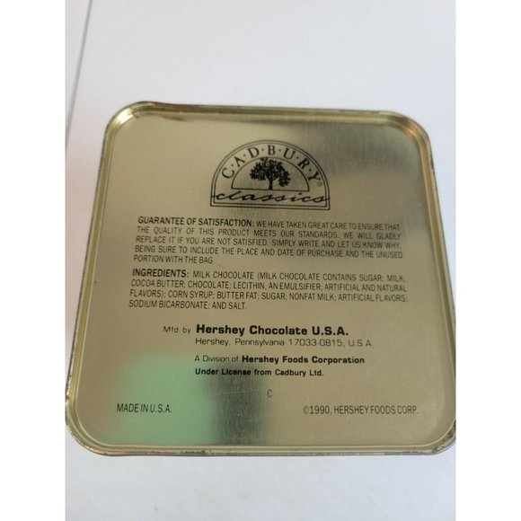 Cadbury Classics Caramello Tin Hershey Food Corp 1990 - Picture 6 of 10